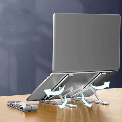 Laptop Stand Adjustable Aluminum Stand Ergonomic Computer Lifter