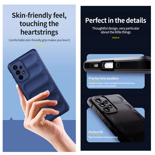 Shockproof Case Anti Fall Matte Case For Samsung A73 SamsungA73