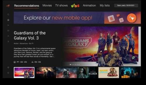 Android TV Box MXQPRO With Remote 8GB+128GB  -4K