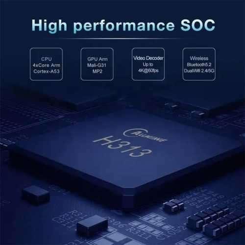 4K Ultra Smart TV Box with Bluetooth Remote-4K Live TV and Video