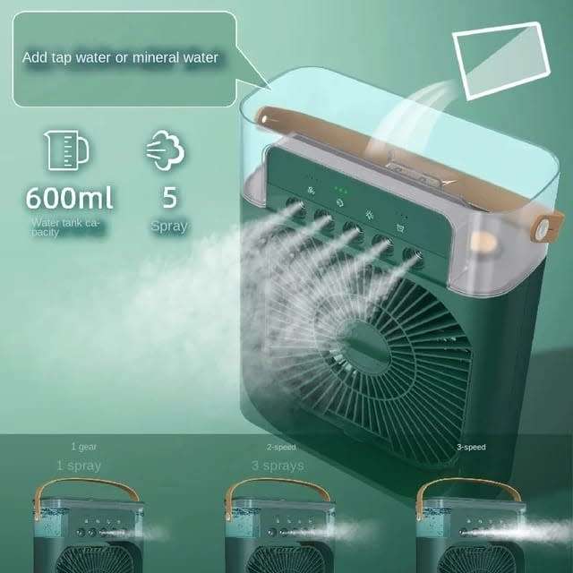 Spray Mist Air Cooling Fan Mini Cooling Fan