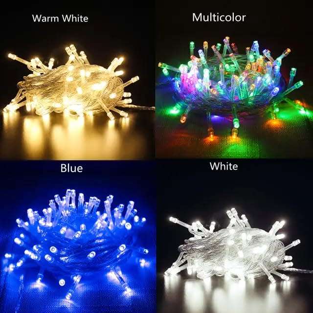 String lights christmas lights 10m