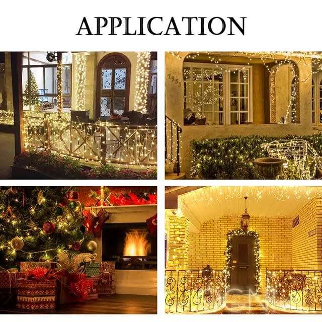 String lights christmas lights 10m