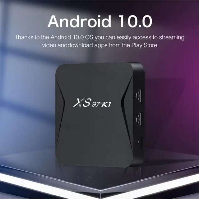 Xs97 K1 Android 10 4K TV Box 2GB Ram 16GB ROM Dual Wifi TV Box 2 units for Johan van der Westhuizen