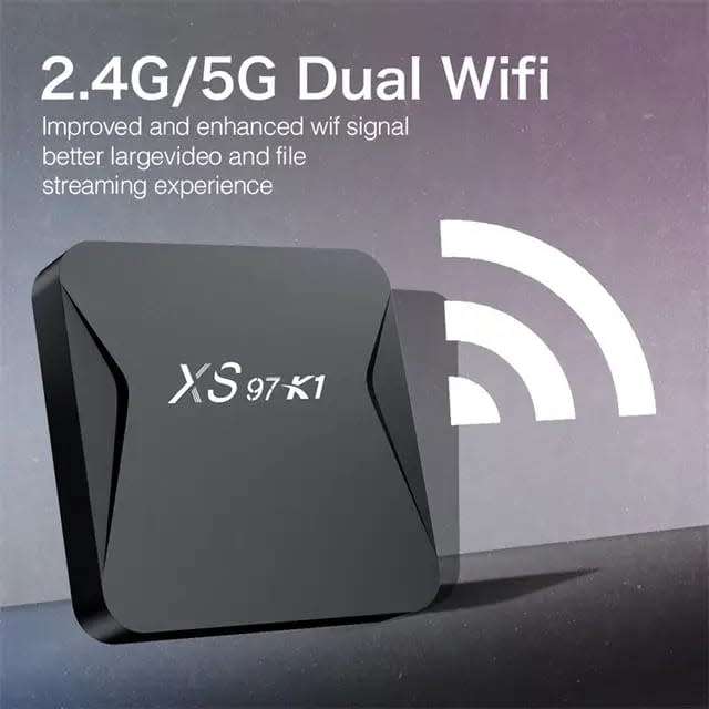 Xs97 K1 Android 10 4K TV Box 2GB Ram 16GB ROM Dual Wifi TV Box 2 units for Johan van der Westhuizen