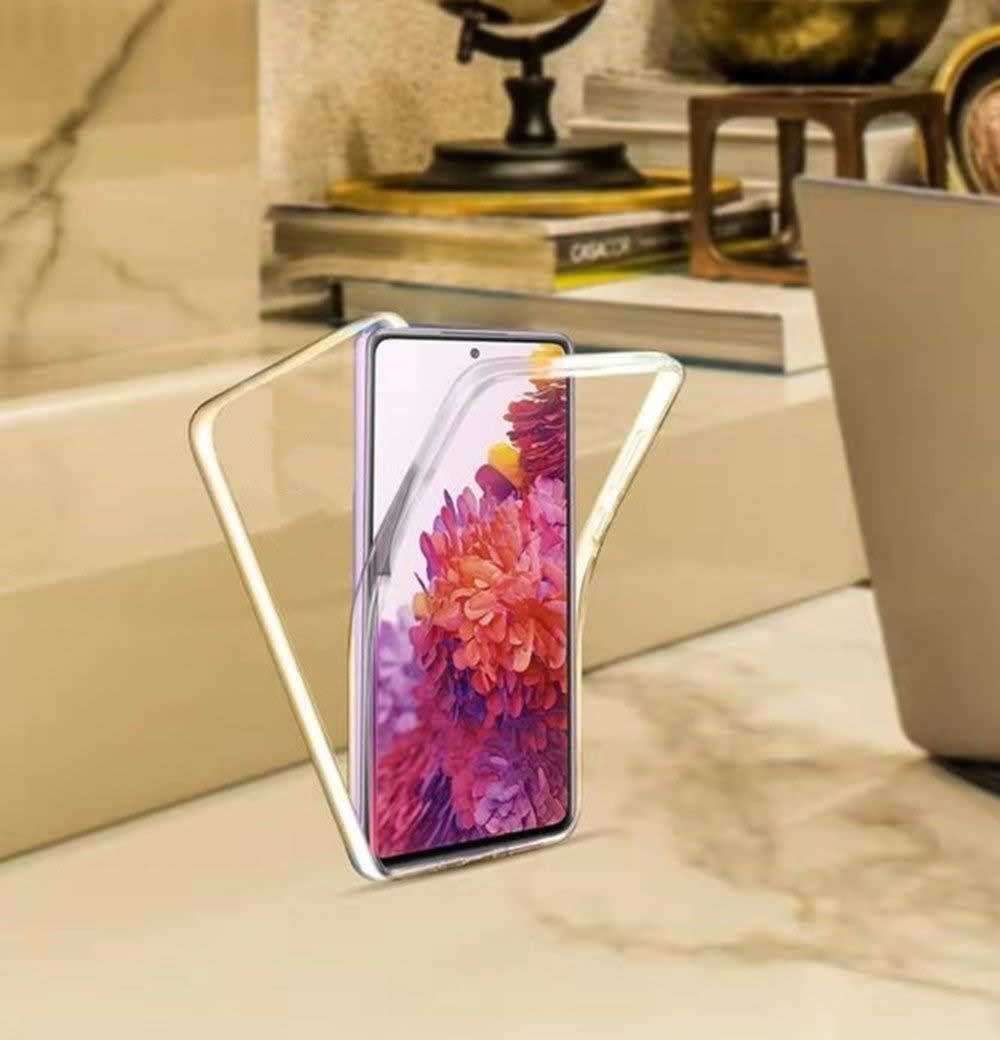 Full body clear protection case for Samsung A31