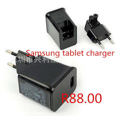 AC chargers for samsung tablet or cellphones.