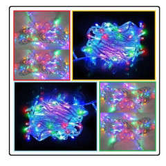 5 METER LED STRING LIGHTS-- MULTI- COLOUR