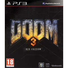 PS3 GAME: DOOM 3 BFG EDITION 3D COMPATIBLE GAME