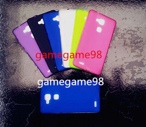 Translucence TPU Gel Rubber Soft Skin Protective Case for HUAWEI MATE7