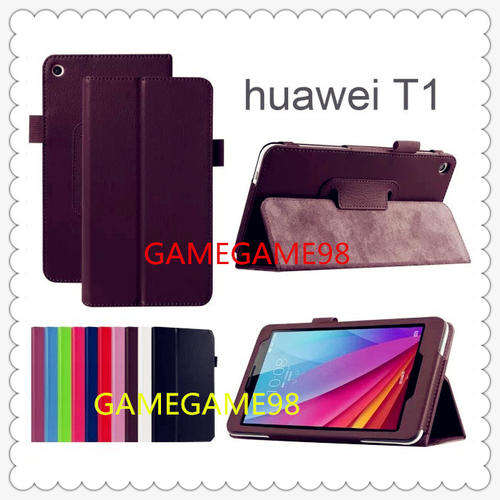 HUAWEI MediaPad 8.0 T1 Magnetic PU Leather flip case  smart  cover with stand
