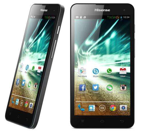 Hisense Infinity Prime 1+ U971 luxury clear view flip cover case