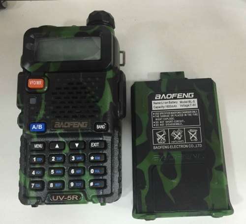 Quality military colour  UV-5R Dual Band VHF/UHF Two Way Radio Transceiver Walkie Talkie