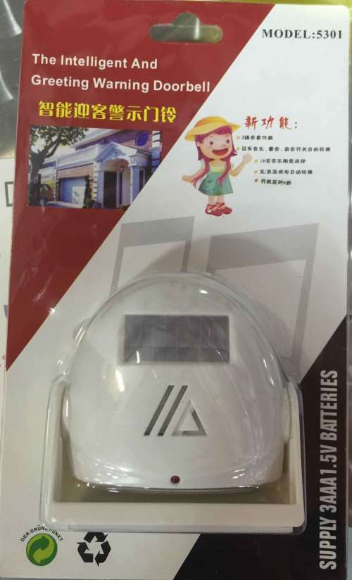 New stock !!  intelligent Sensor   greeting warning doorbell