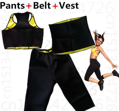 Stock price  !!!!    3 Piece Hot Shapers Neoprene Slimming Set - optional size ( L , XL ,XXL )