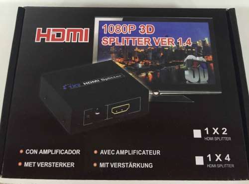HDMI 1 IN 2 SPLITTER !