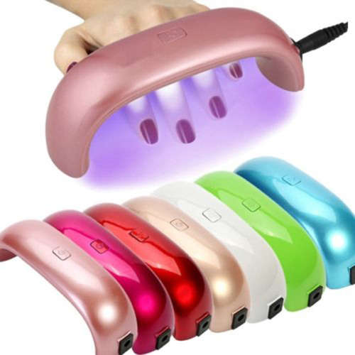 Mini LED Nail Dryer 9W Curing Lamp Machine UV Gel Nail Polish !