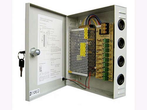10A 9 CH CCTV power supply box FOR CCTV CAMERA