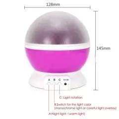 Rotating Star Master Night Light