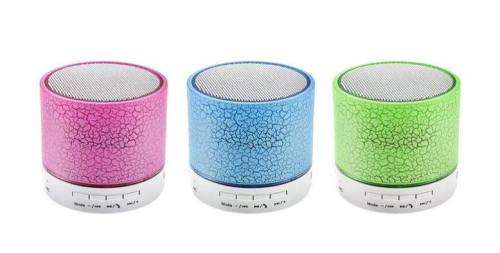 Mini Portable Bluetooth LED Speaker