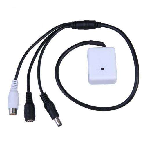 CCTV Mic Square Microphone Sound pickup Monitor Voice Audio Equipment