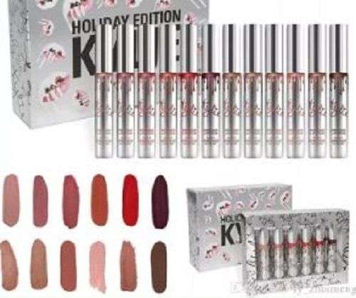 Kylie-Jenner-lip-gloss-Holiday-Christmas-Edition-Lipstick-Vault-12-Matte-Lipstic  Kylie-Jenner-lip-
