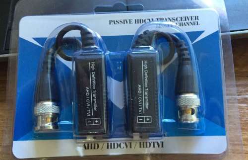 quality Video Balun CONNECTOR for CCTV camera and CAT 5 /6