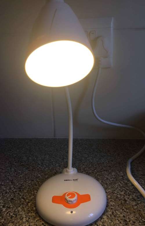 Rechargeable led desk lamp ( adjust warm white and cool white)