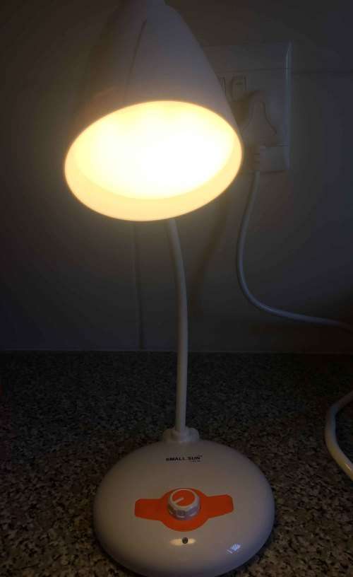 Rechargeable led desk lamp ( adjust warm white and cool white)