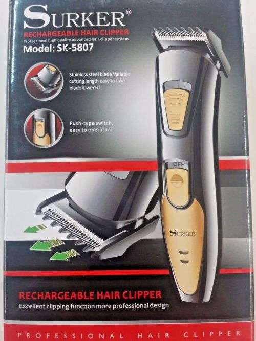 Rechargeable Electric Beard  Hair Clipper Trimmer Grooming Tool