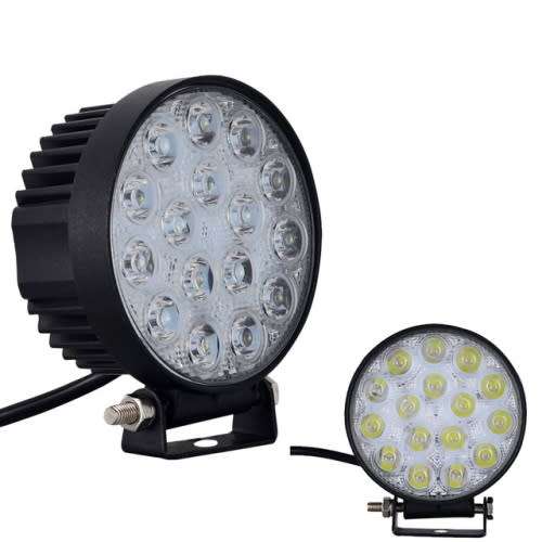 48W Round LED Spot light for Car and 4X4