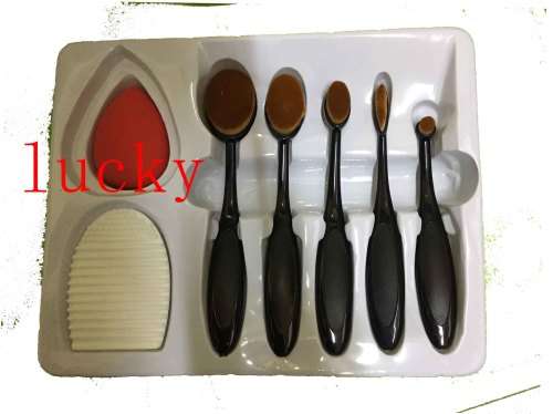 7pcs make up brush kit