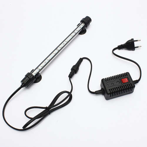 43CM Aquarium Fish Tank Waterproof LED Light Bar Submersible( WHITE MIX WITH RED)