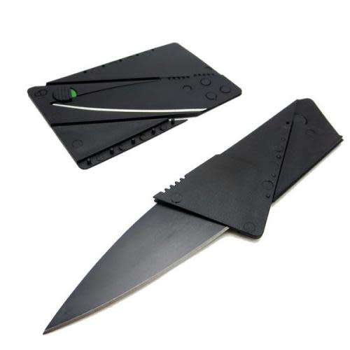 Folding Credit Card Knife
