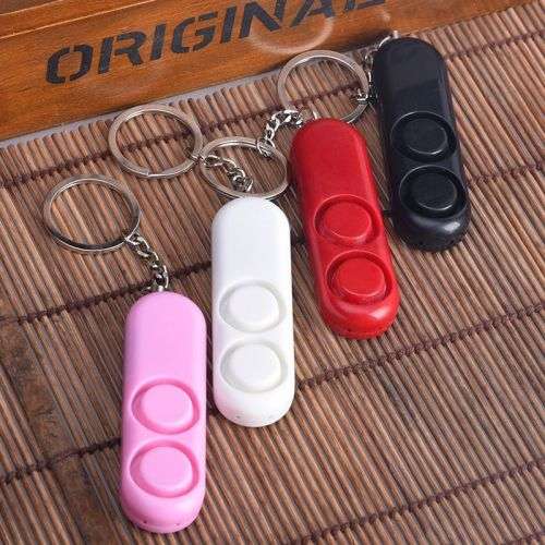 Anti-rape Device Alarm Loud Alert Attack Panic Keychain Safety Personal alarm
