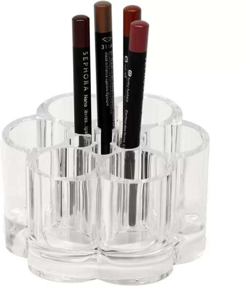 6 Compartment Cosmetic Makeup Storage Organiser Box