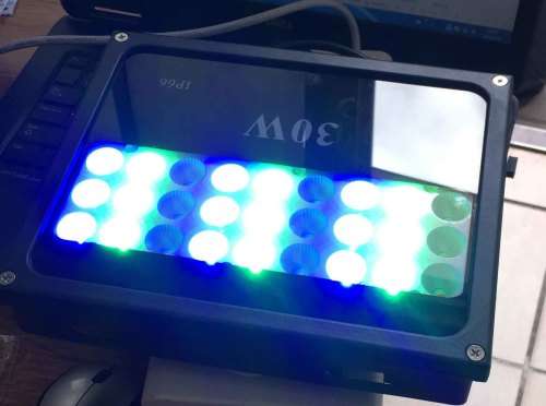 30W RGB LED FLOOD LIGHT