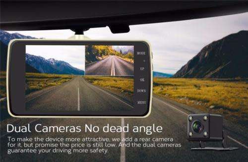 Vehicle Blackbox/ DVR with reverse Cam