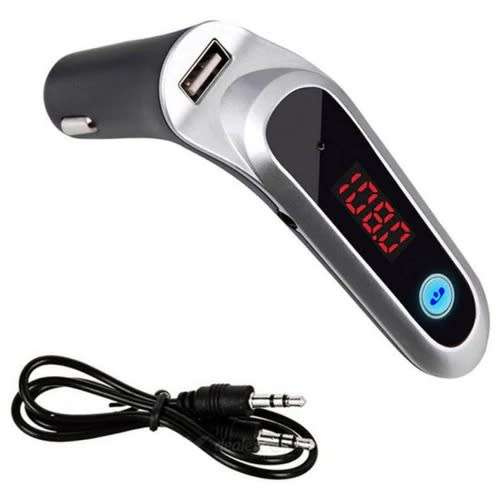 S7 Bluetooth Car Kit MP3 Player FM Transmitter Wireless Radio Adapter USB Charger
