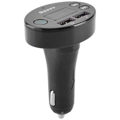 B6 Car Bluetooth FM MP3 Transmitter - Black