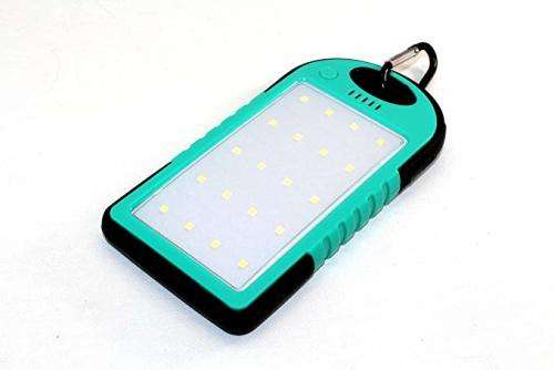Solar Charger / 20 LED Lights, Portable Solar Power Bank Charger