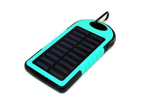 Solar Charger / 20 LED Lights, Portable Solar Power Bank Charger