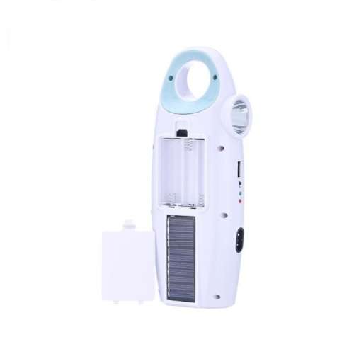 Rechargeable Battery and Solar Energy Emergency Light with usb interface 21*6.5cm
