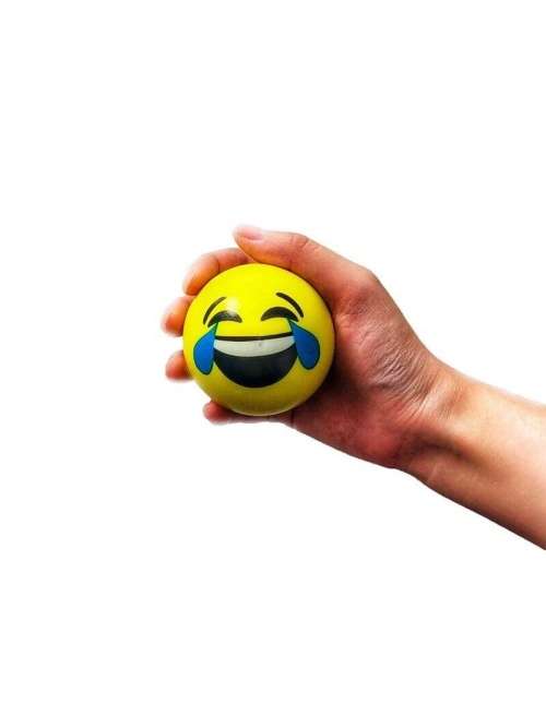 Assorted Style 12pcs/lot Emoji Novelty squishy stress balls