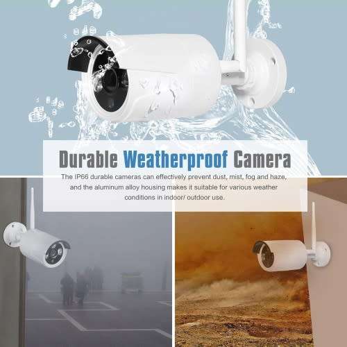 8Channel  Wireless Wifi CCTV System