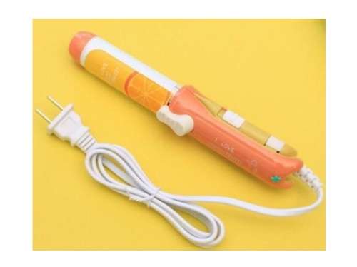 2In1 Fashion 220v Electric Hair Straightener Mini Hair Curling Irons Travel Hair Tools Cute Iron