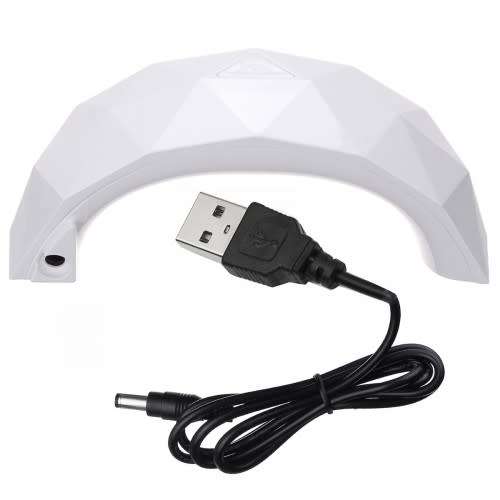 9W MINI UV LED NAIL DRYER GEL POLISH LAMP LIGHT CURING PHOTOTHERAPY MACHINE