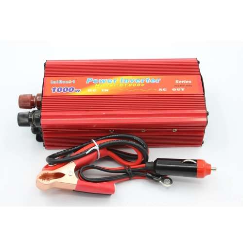 Car Inverter 1000W DC 12V to AC 220V Power Inverter Adapter Vehicle