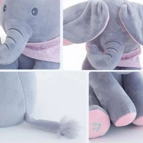 Peek-a-boo Singing Elephant