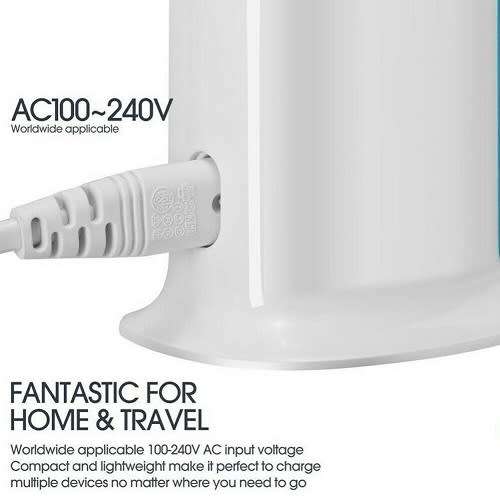 5 Port USB Charging Stand